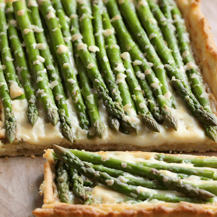 Asparagus and Cheese Tart